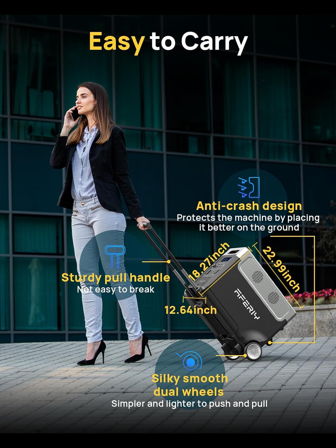AFERIY AF-P310 3600W Portable Power Station: Uninterrupted Power for Every Adventure