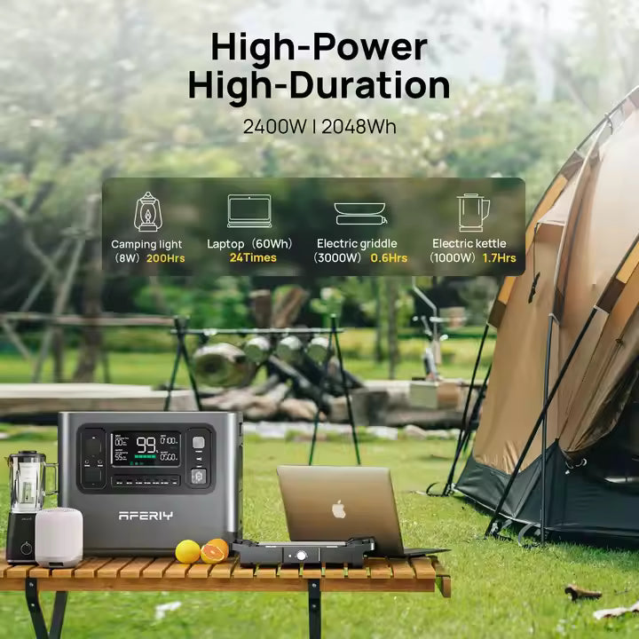 AFERIY 2400W Portable Power Station: Your Ultimate Power Solution for Home & Outdoors
